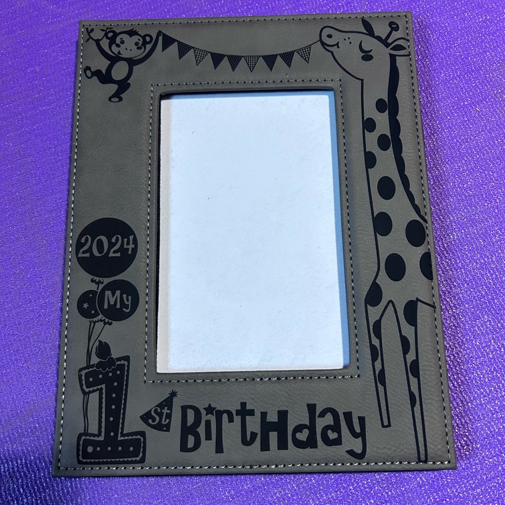First birthday 2024 picture frame